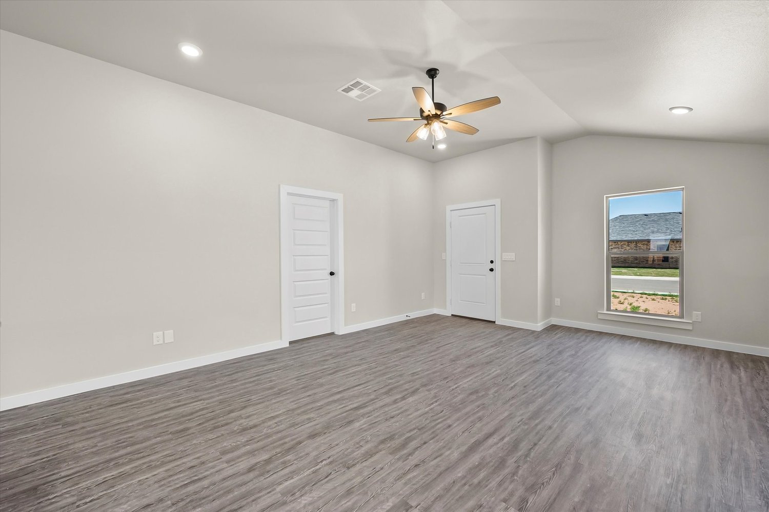 Photo of living area in the Dorris, a Betenbough Homes floor plan.