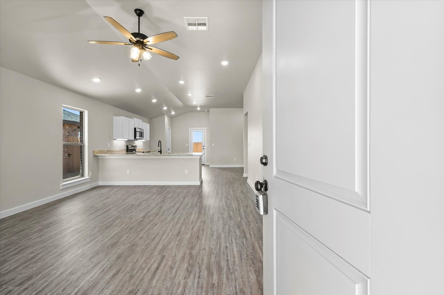 Photo of entry way in the Dorris, a floor plan by Betenbough Homes, West Texas' #1 home builder.