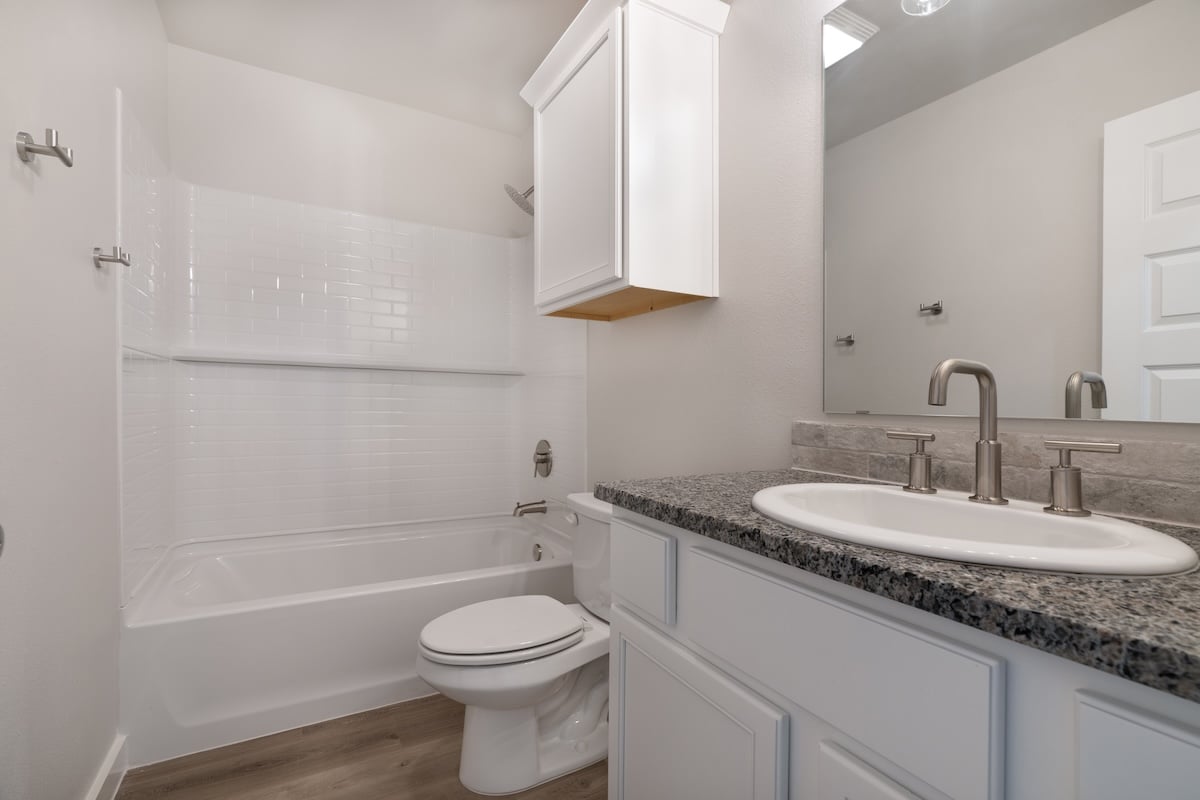 Photo of a bathroom in the Layla, a Betenbough Homes floor plan