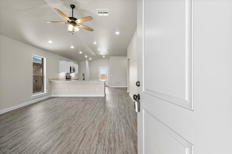 Photo of entry way in the Dorris, a floor plan by Betenbough Homes, West Texas' #1 home builder.