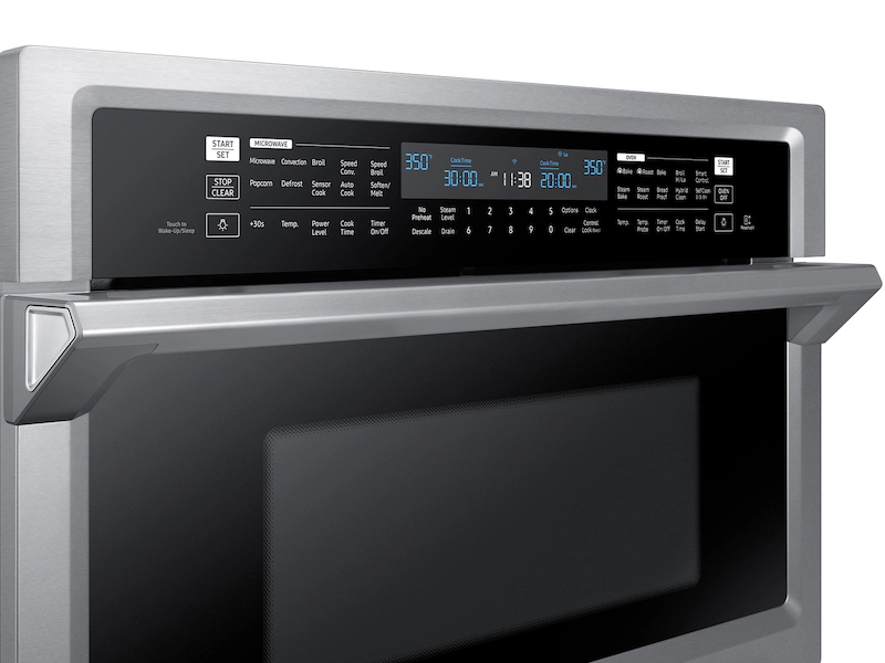 Image of a Samsung oven with control panel.