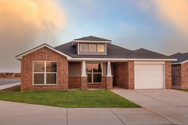 Exterior view of a Gracie floor plan